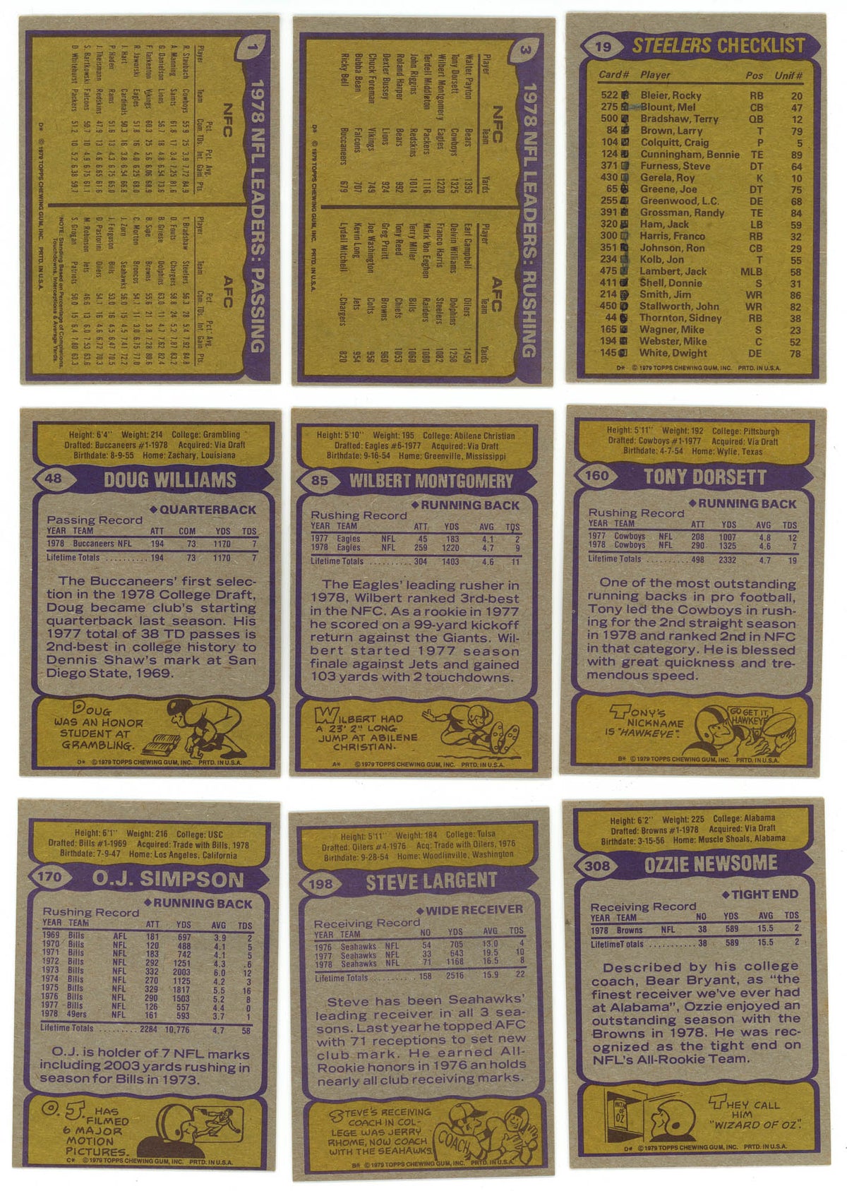 1979 TOPPS FOOTBALL COMPLETE SET BREAK - 16 CARDS PER BOX! 2 HOFERS PER BOX!