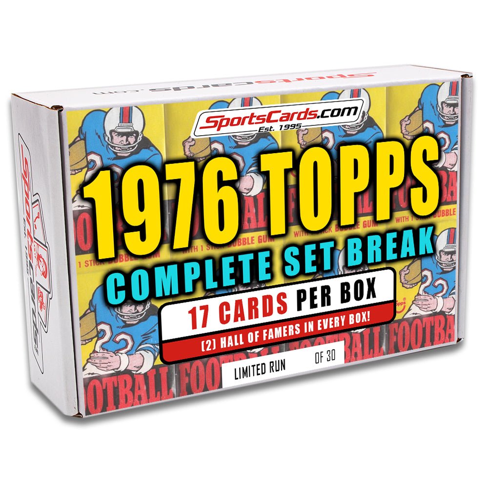 1976 TOPPS FOOTBALL COMPLETE SET BREAK - 17 CARDS PER BOX