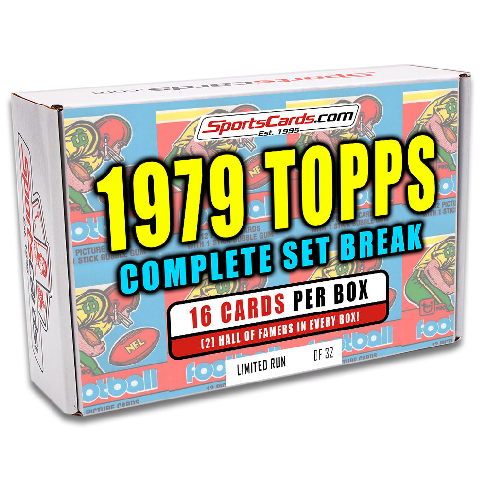 1979 TOPPS FOOTBALL COMPLETE SET BREAK - 16 CARDS PER BOX! 2 HOFERS PER BOX!