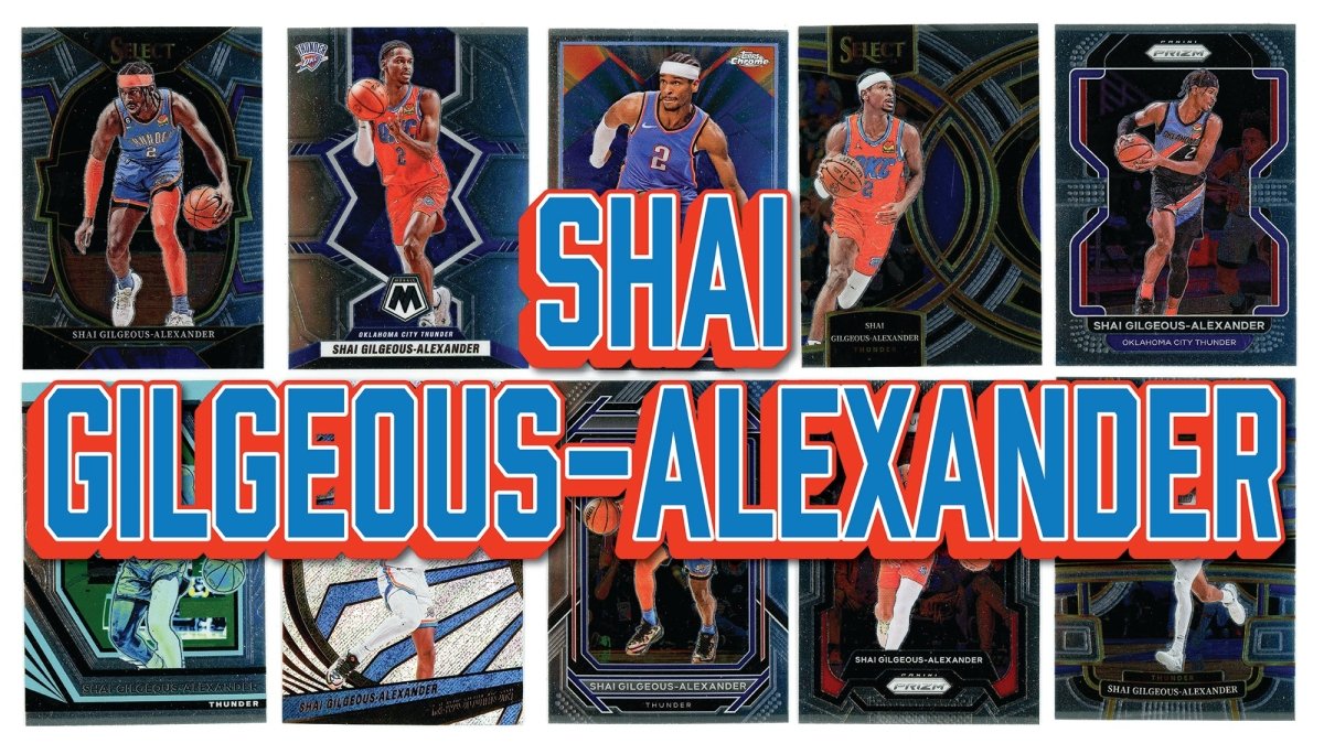 Shai Gilgeous-Alexander (10) Different Card Player Pack – In Semi Rigid Holders!