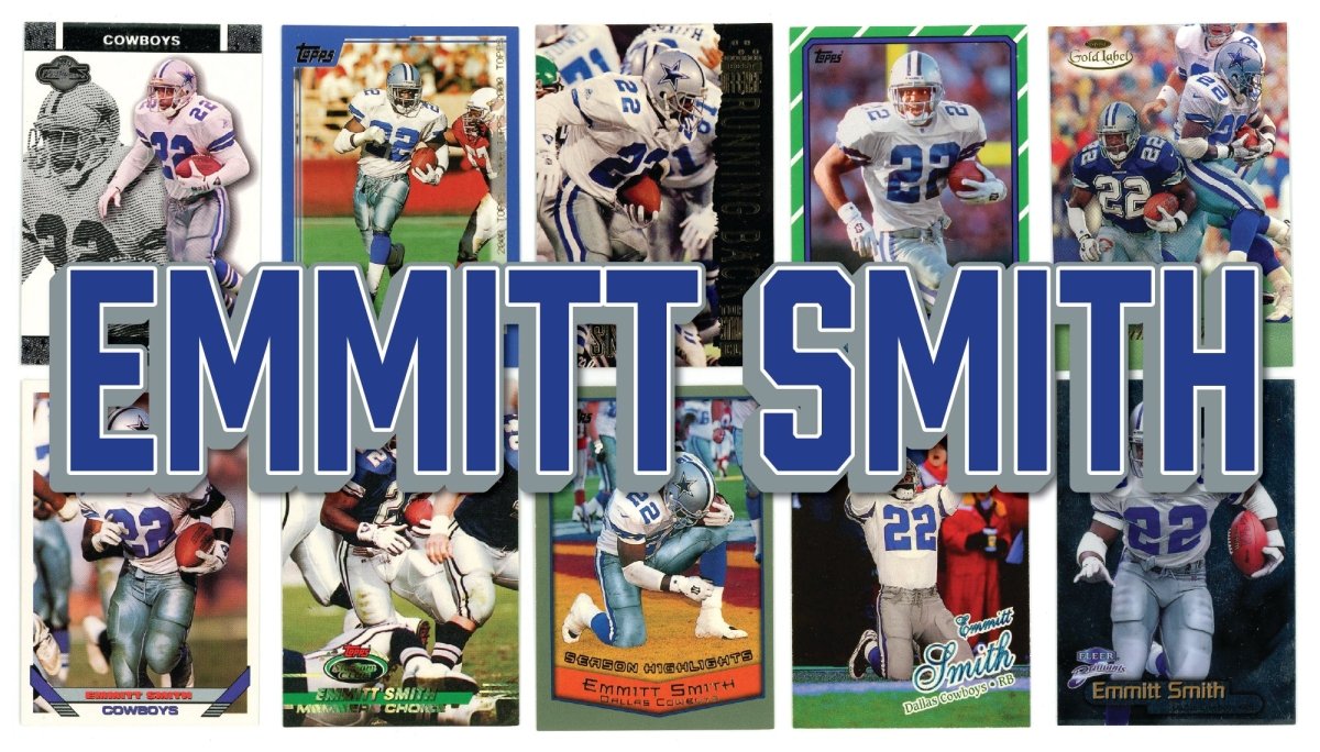 Emmitt Smith (10/25) Different Card Player Pack – In Semi Rigid Holders!