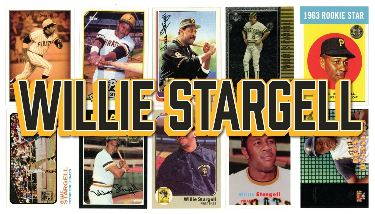 Willie Stargell (10/25) Different Card Player Pack – In Semi Rigid Holders!