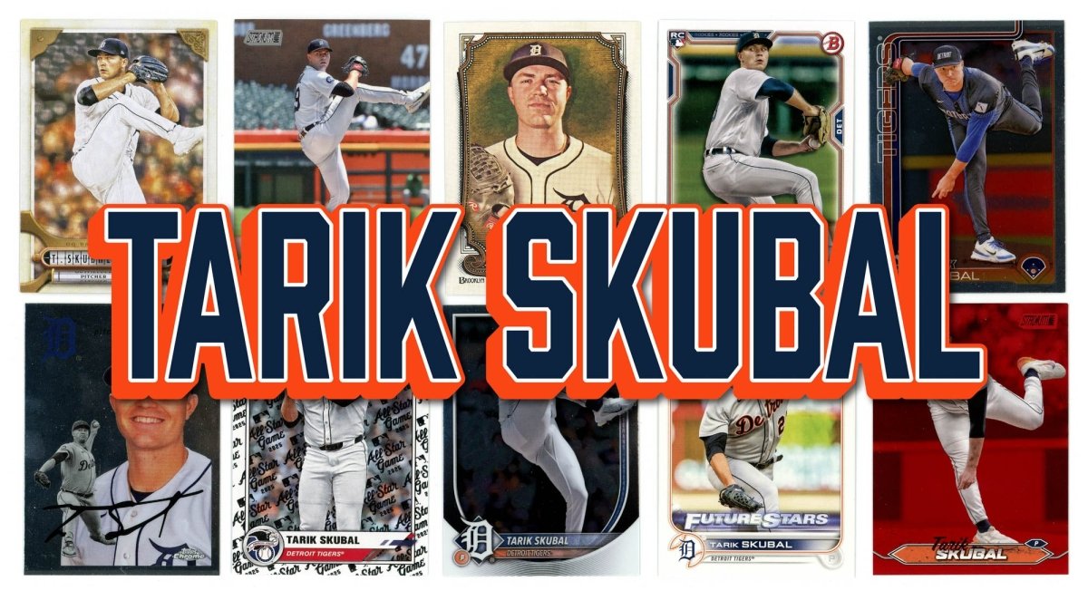 Tarik Skubal (10) Different Card Player Pack - In Semi Rigid Holders!