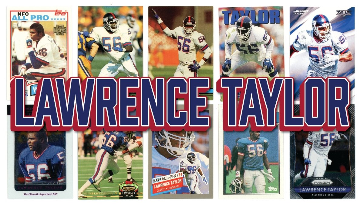 Lawrence Taylor (10/25) Different Card Player Pack – In Semi Rigid Holders!