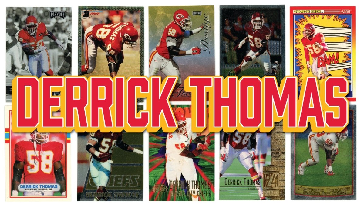 Derrick Thomas (10/25) Different Card Player Pack – In Semi Rigid Holders!