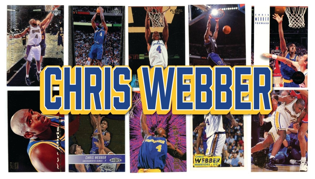 Chris Webber (10/25) Different Card Player Pack – In Semi Rigid Holders!