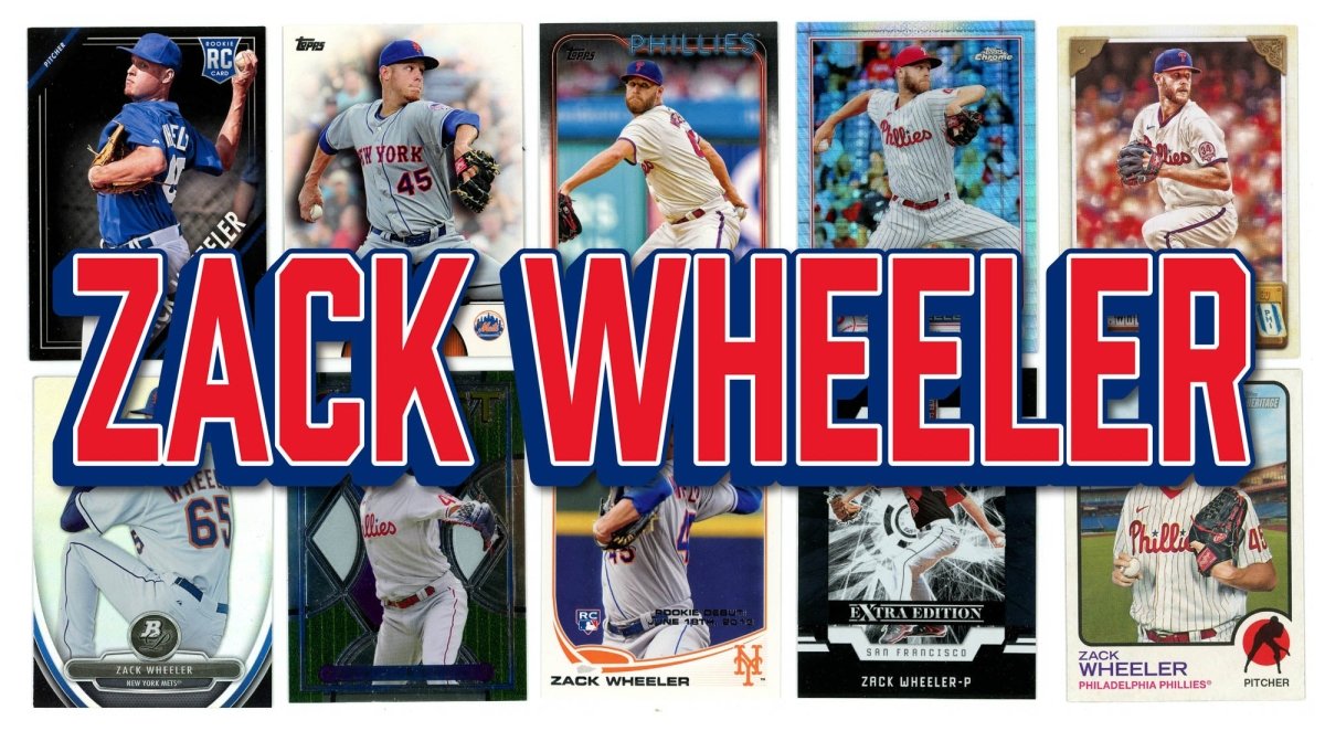 Zack Wheeler Trading Card Player Pack - In Semi Rigid Holders!