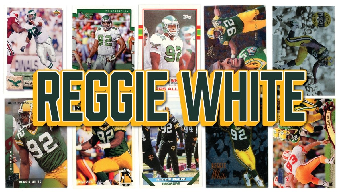 Reggie White (10/25) Different Card Player Pack – In Semi Rigid Holders!