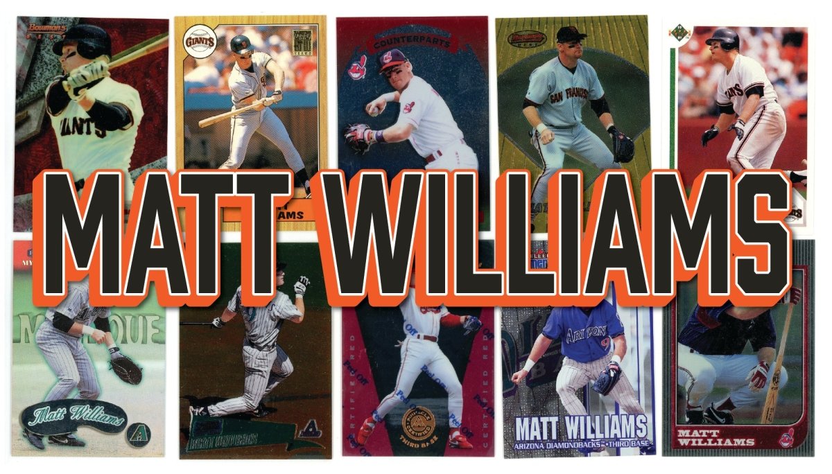 Matt Williams (10/25) Different Card Player Pack – In Semi Rigid Holders!