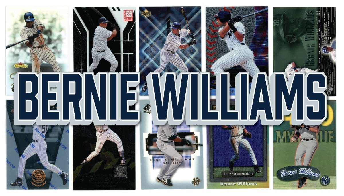 Bernie Williams (10/25) Different Card Player Pack – In Semi Rigid Holders!