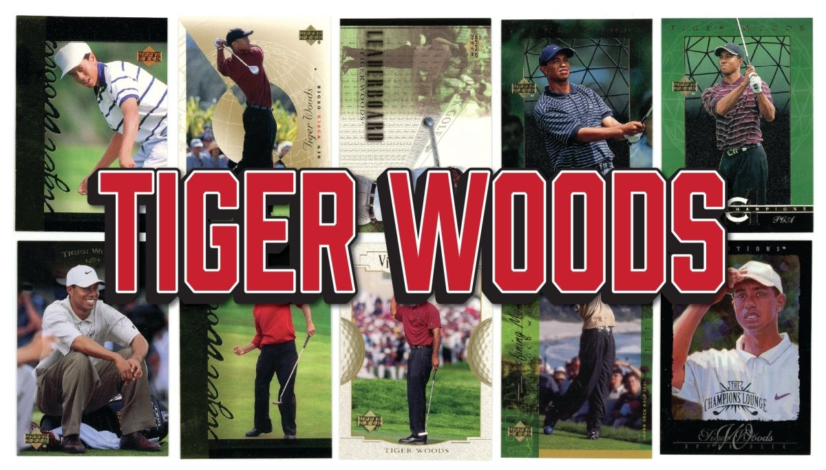 Tiger Woods (10/25) Different Card Player Pack – In Semi Rigid Holders!