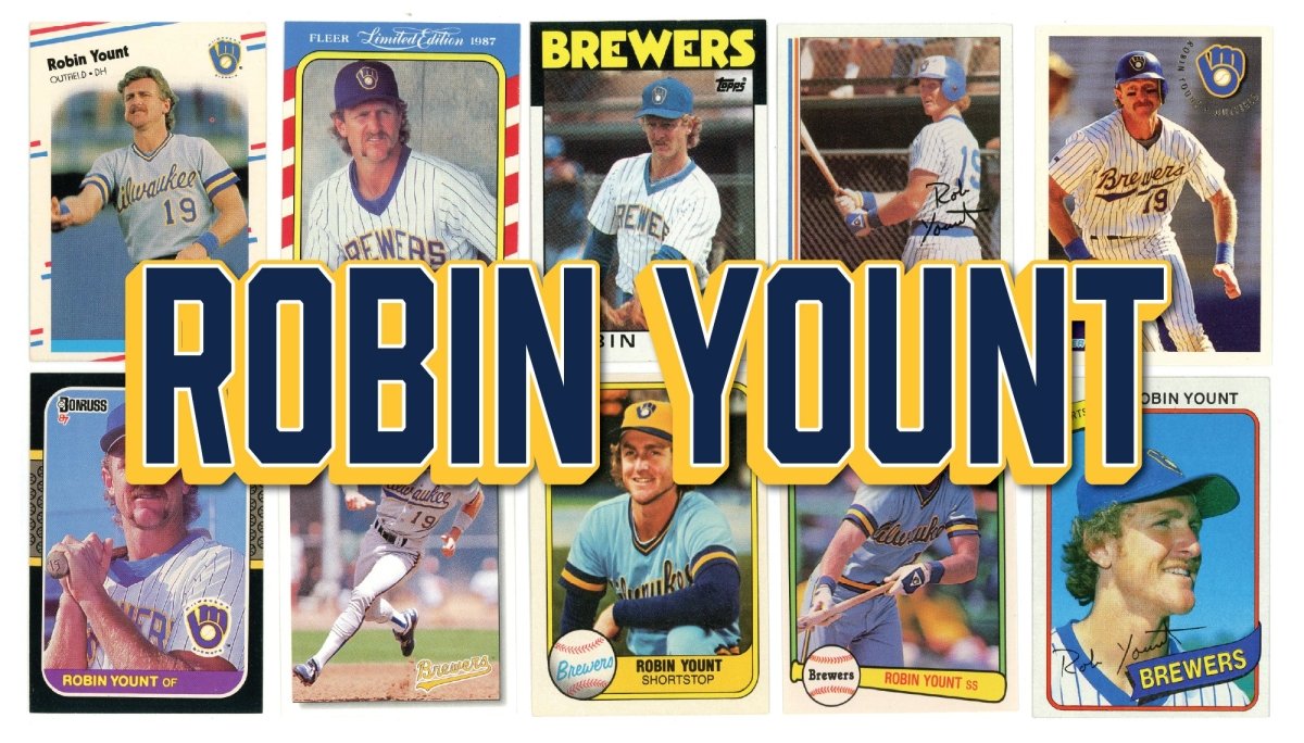 Robin Yount (10/25) Different Card Player Pack – In Semi Rigid Holders!