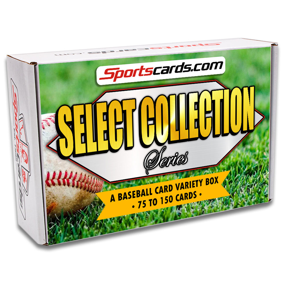 “Select Collection Series” Baseball Card Variety Box 75 to 150 Cards