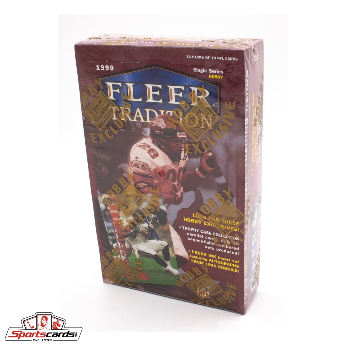 1999 Fleer Tradition Football Factory Sealed Hobby Box