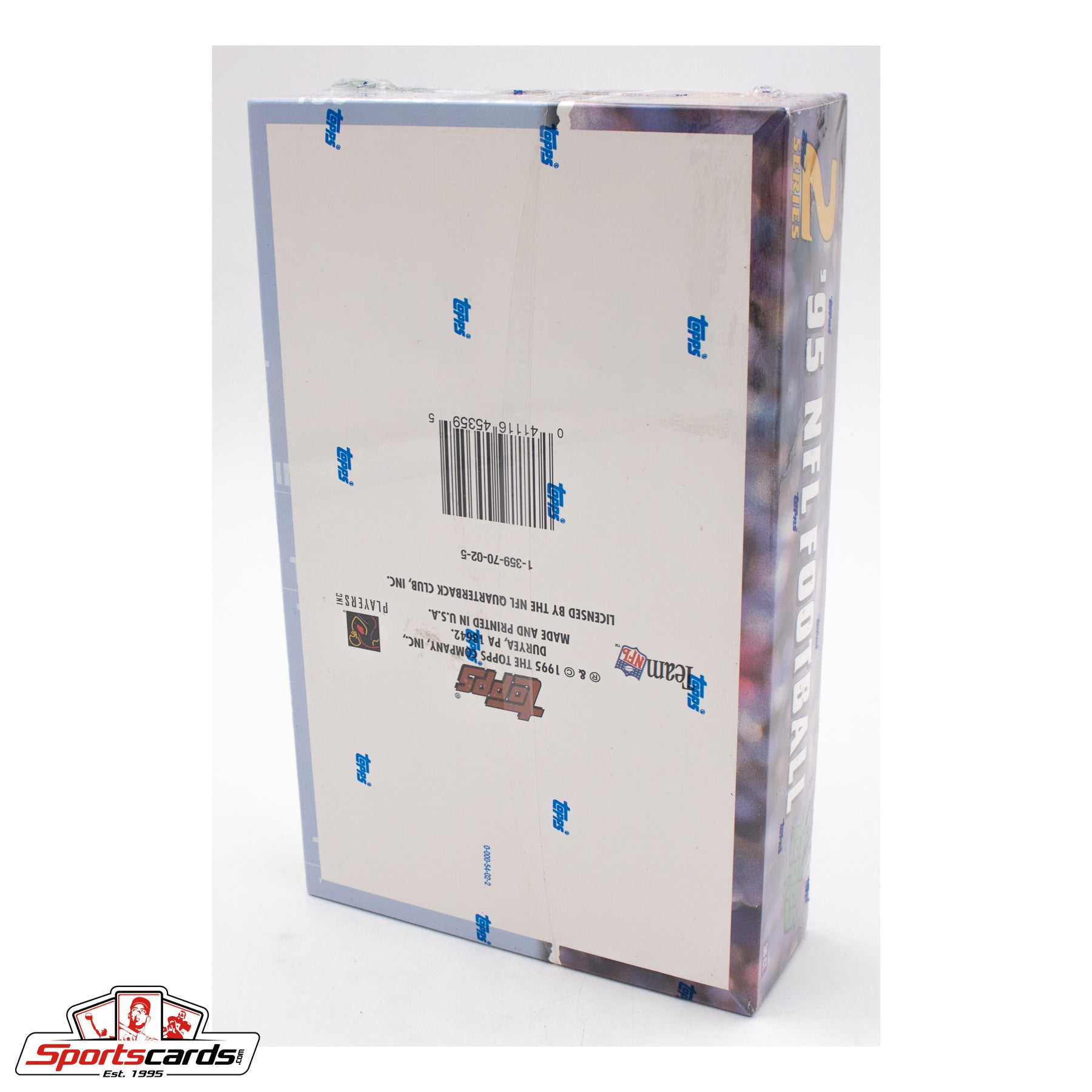 1995 Topps NFL Football Series 2 Factory Sealed Box