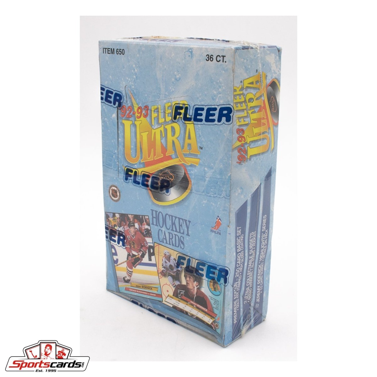 1992-93 Fleer Ultra Hockey Series 1 Factory Sealed Box