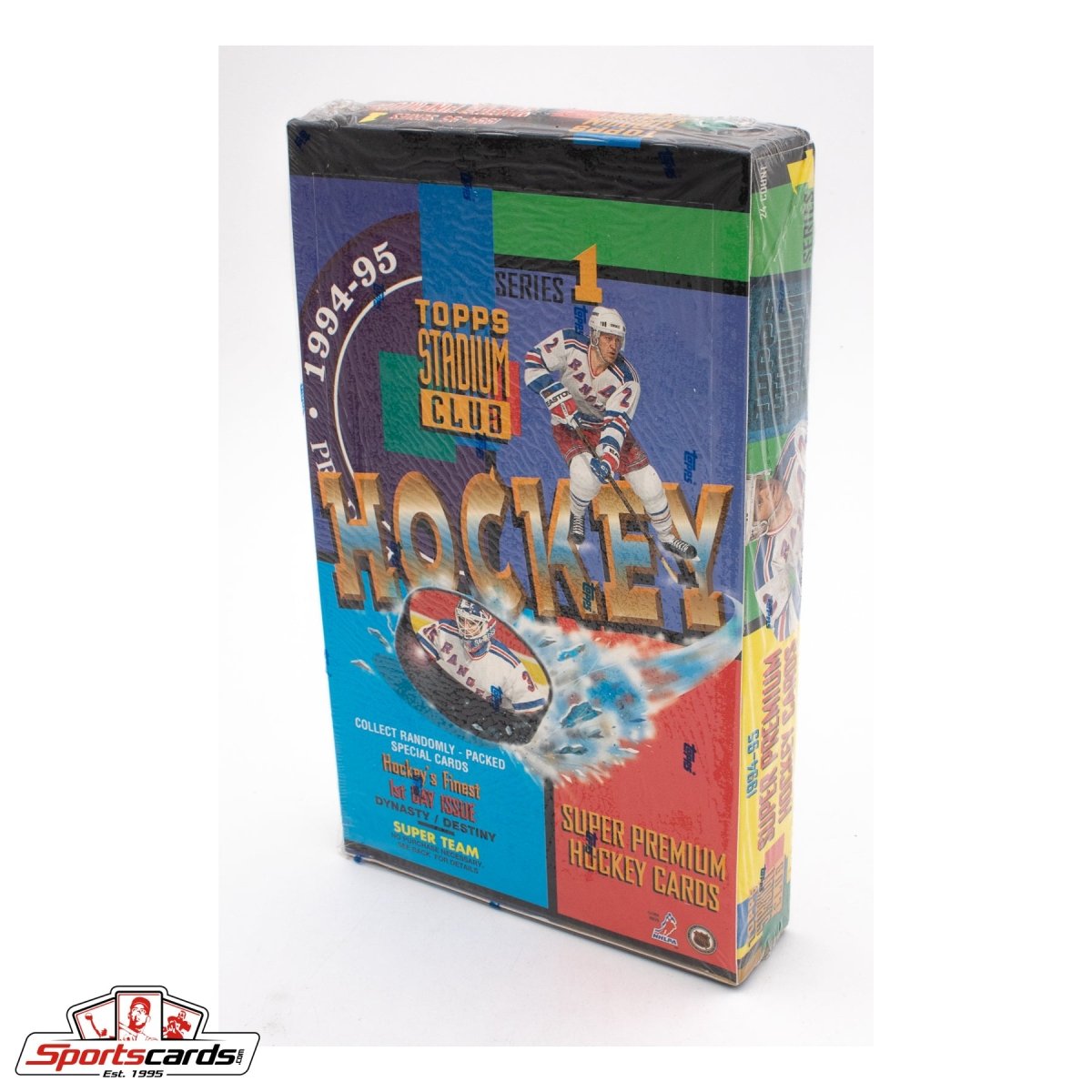 1994-95 Topps Stadium Club Series 1 Hockey Factory Sealed Box