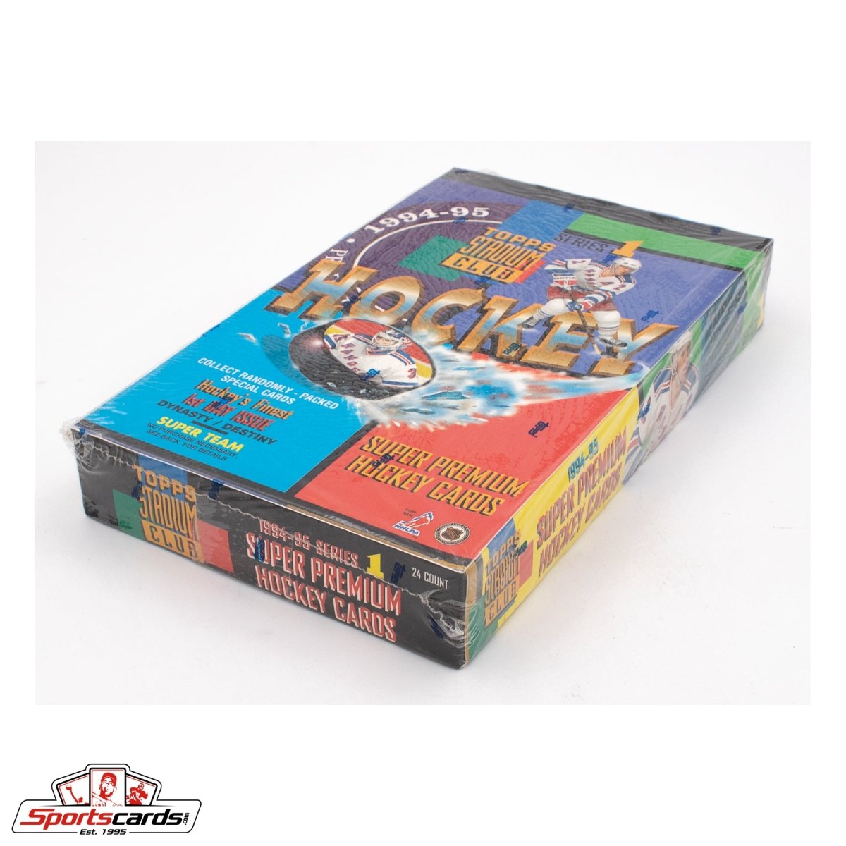 1994-95 Topps Stadium Club Series 1 Hockey Factory Sealed Box