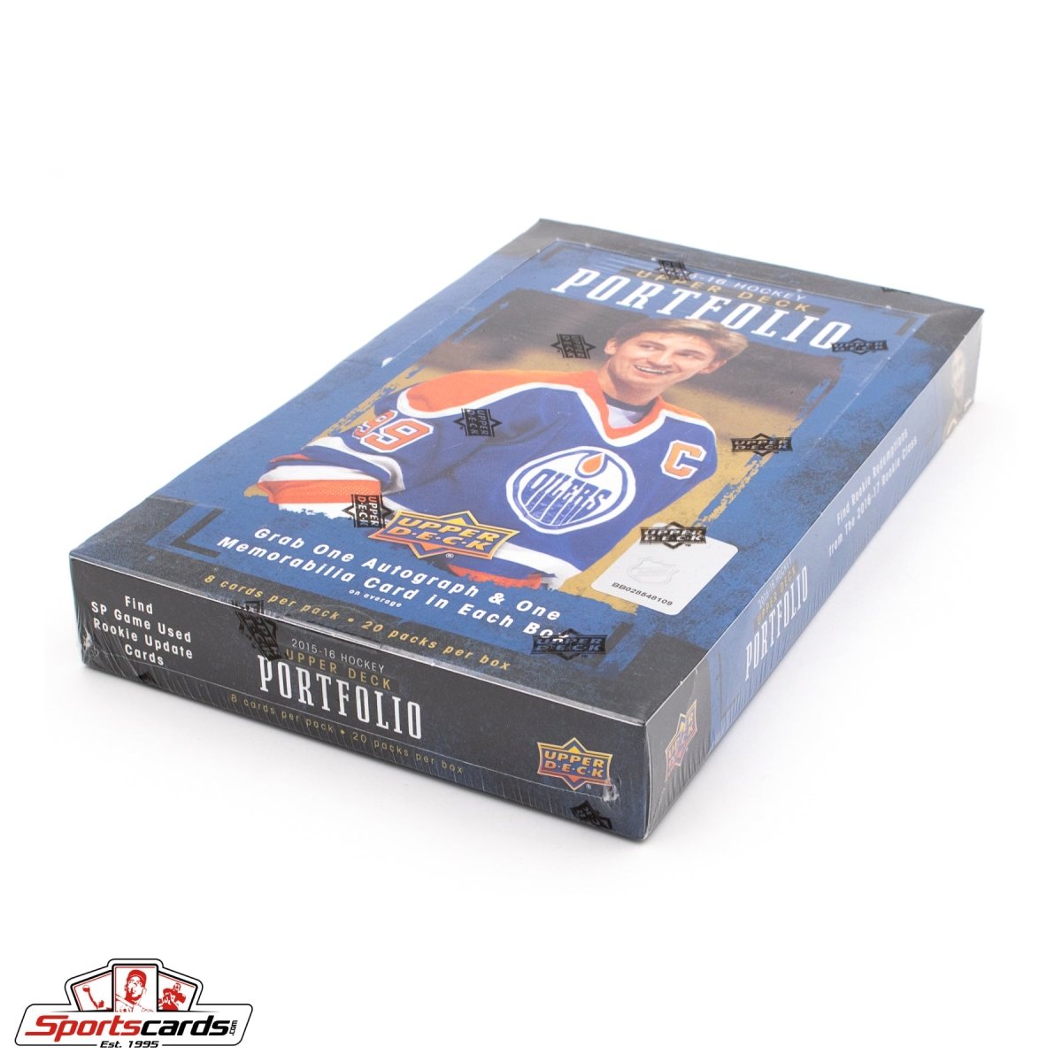 2015-16 Upper Deck Portfolio Hockey Factory Sealed Box