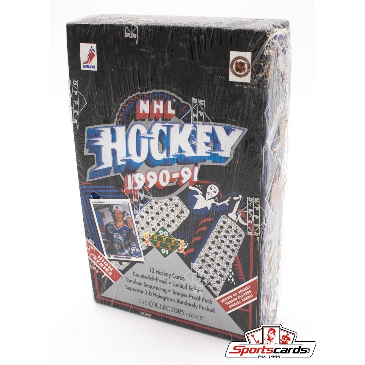 1990-91 Upper Deck Hockey High Number Series Factory Sealed Box - Jagr RC