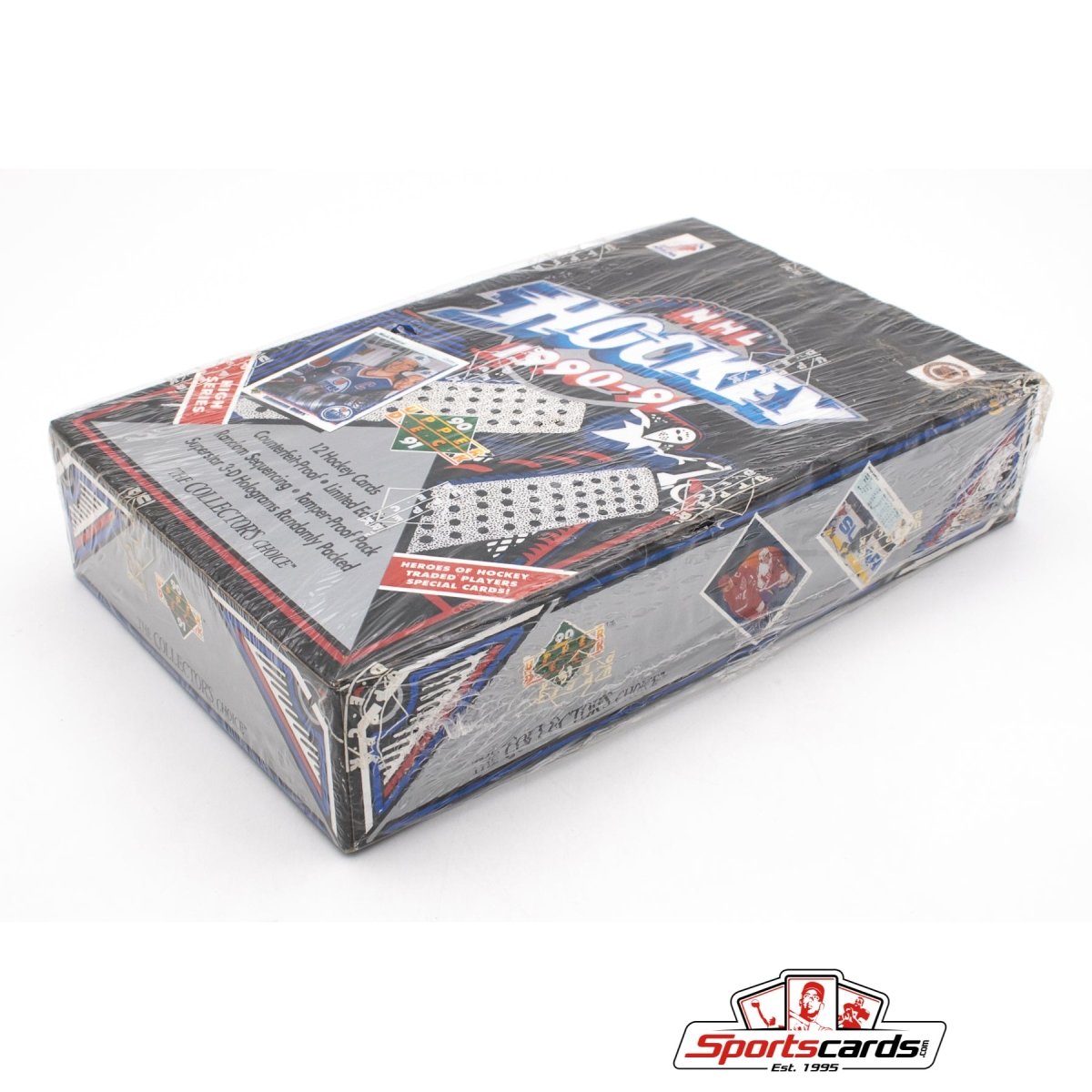 1990-91 Upper Deck Hockey High Number Series Factory Sealed Box - Jagr RC