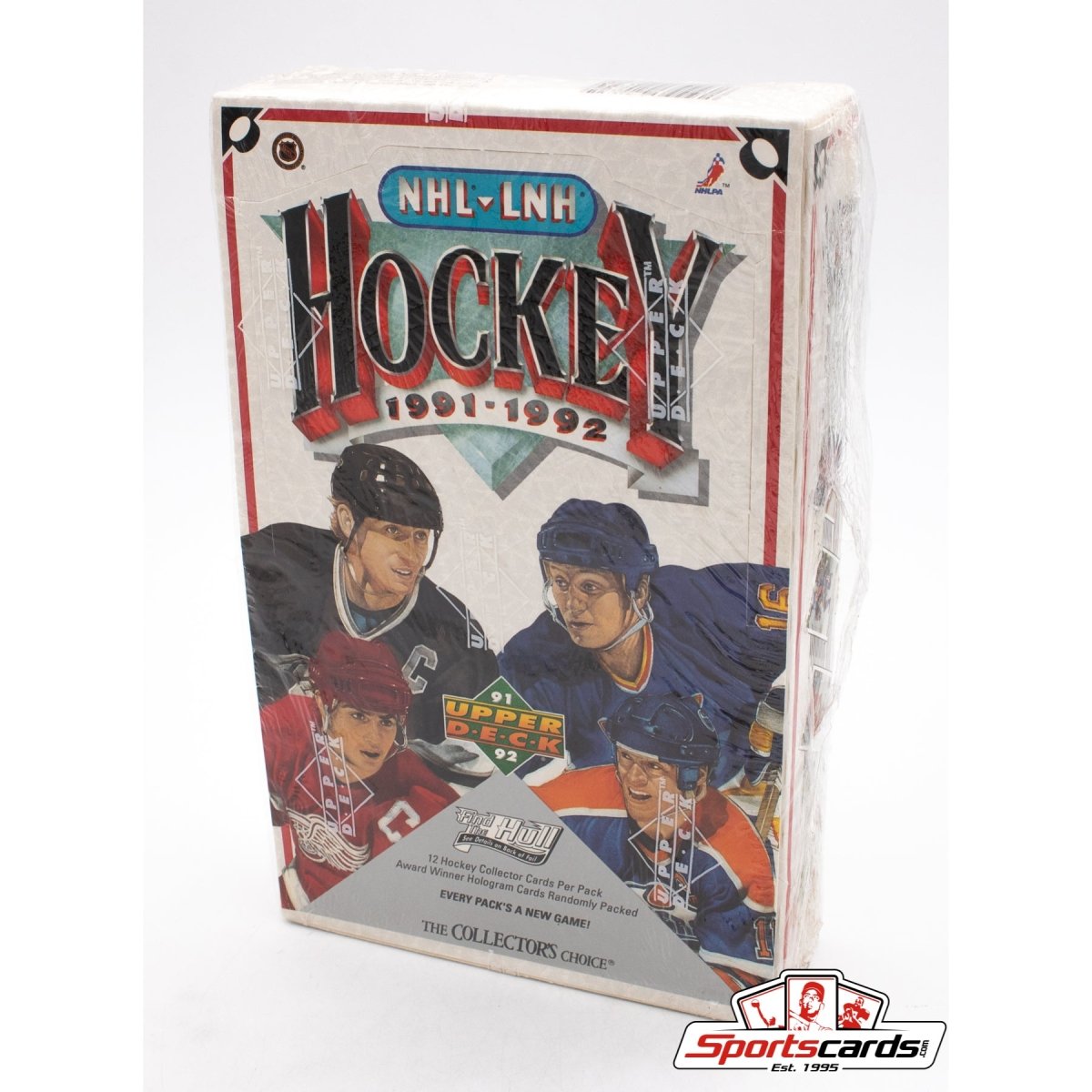 1991-92 Upper Deck Hockey Factory Sealed Box