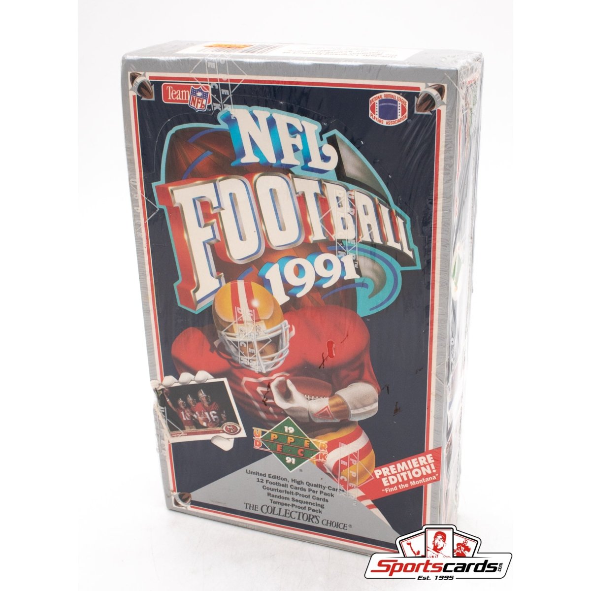 1991 Upper Deck Football Premier Edition Factory Sealed Box