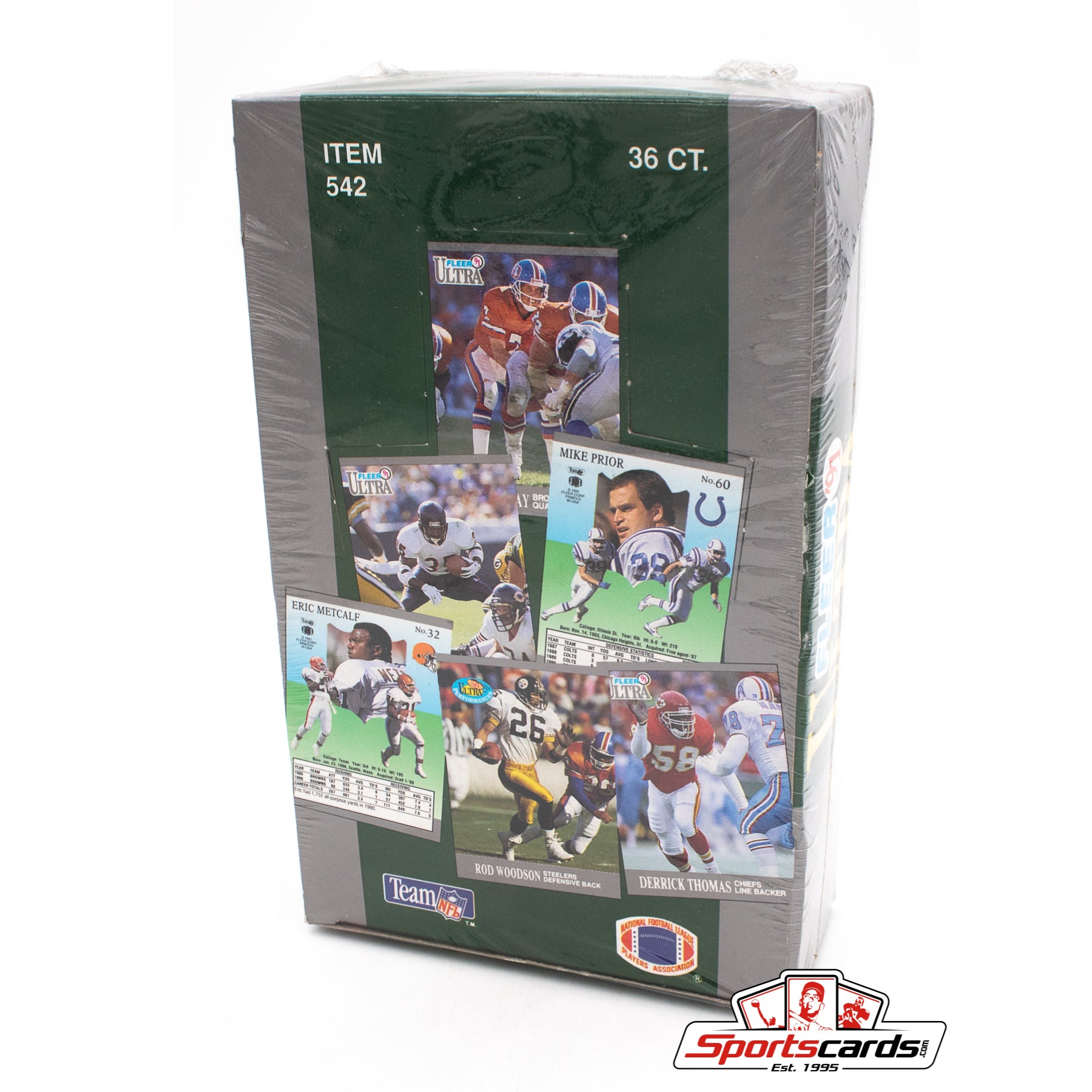 1991 Fleer Ultra Football Factory Sealed Box - Brett Favre RC