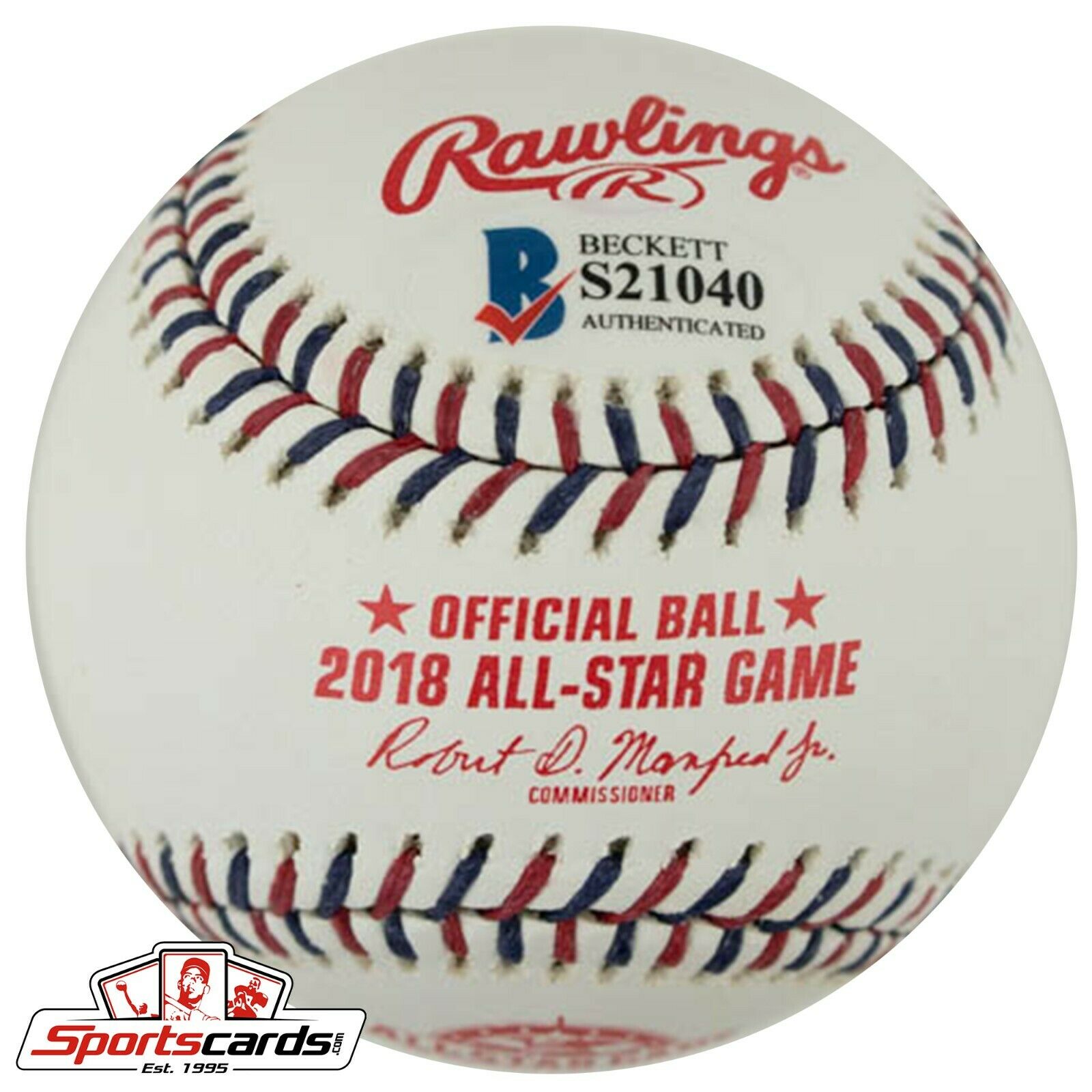 Blake Snell Signed Official 2018 All-Star Game Baseball Tampa Bay Rays BAS COA