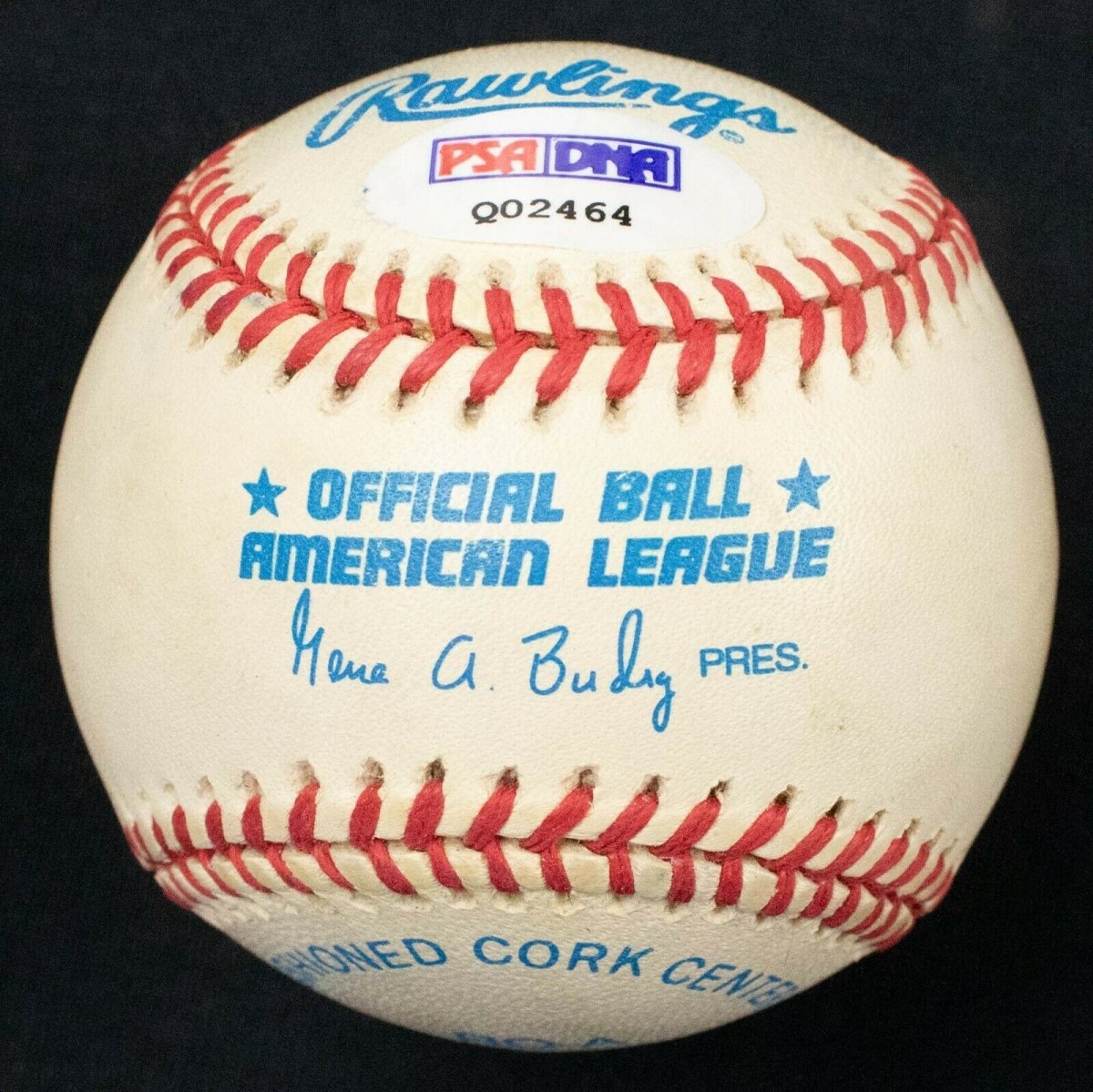 Jim Turner Signed OAL Baseball New York Yankees D.1998 PSA LOA