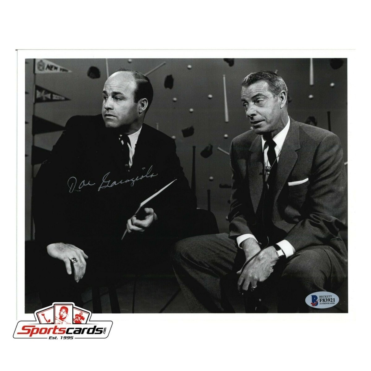 Joe Garagiola Signed 8x10 Photo BAS Beckett Auto DiMaggio