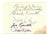 Burleigh A. Grimes Signed 3x4 Cut Card Plus 5 Others JSA COA