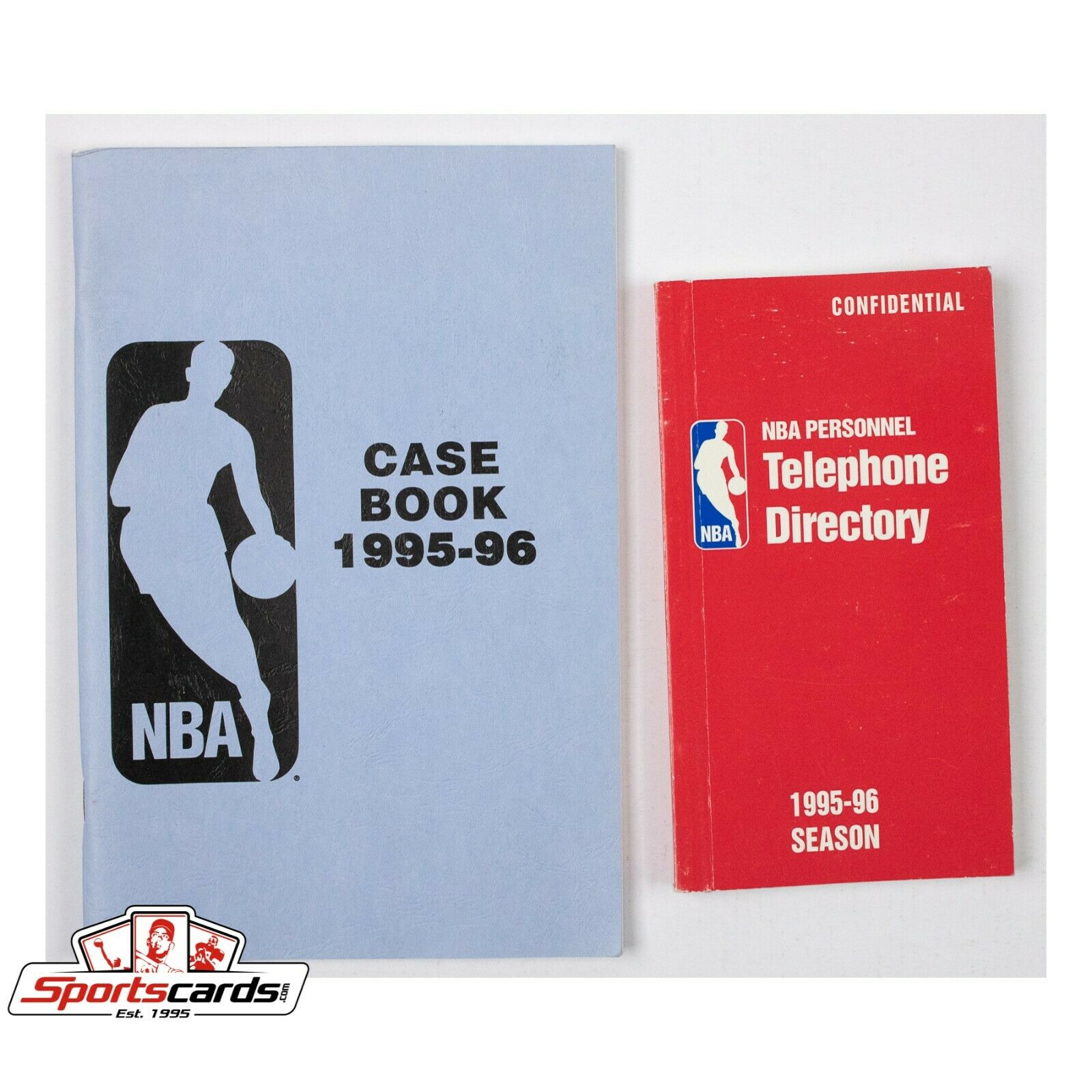 1995-96 NBA Case Book and Personnel Telephone Directory League and Team Phone #