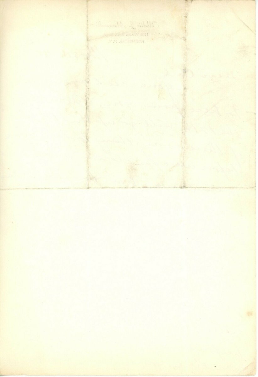 Rabbit Maranville Signed Autographed Handwritten Letter HOF