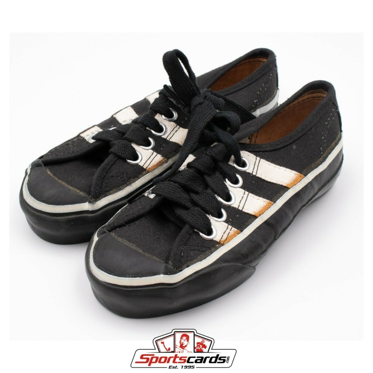 ★kkykds★ RARE 1960s Keds Allsport Shoes With Box Youth Black Size