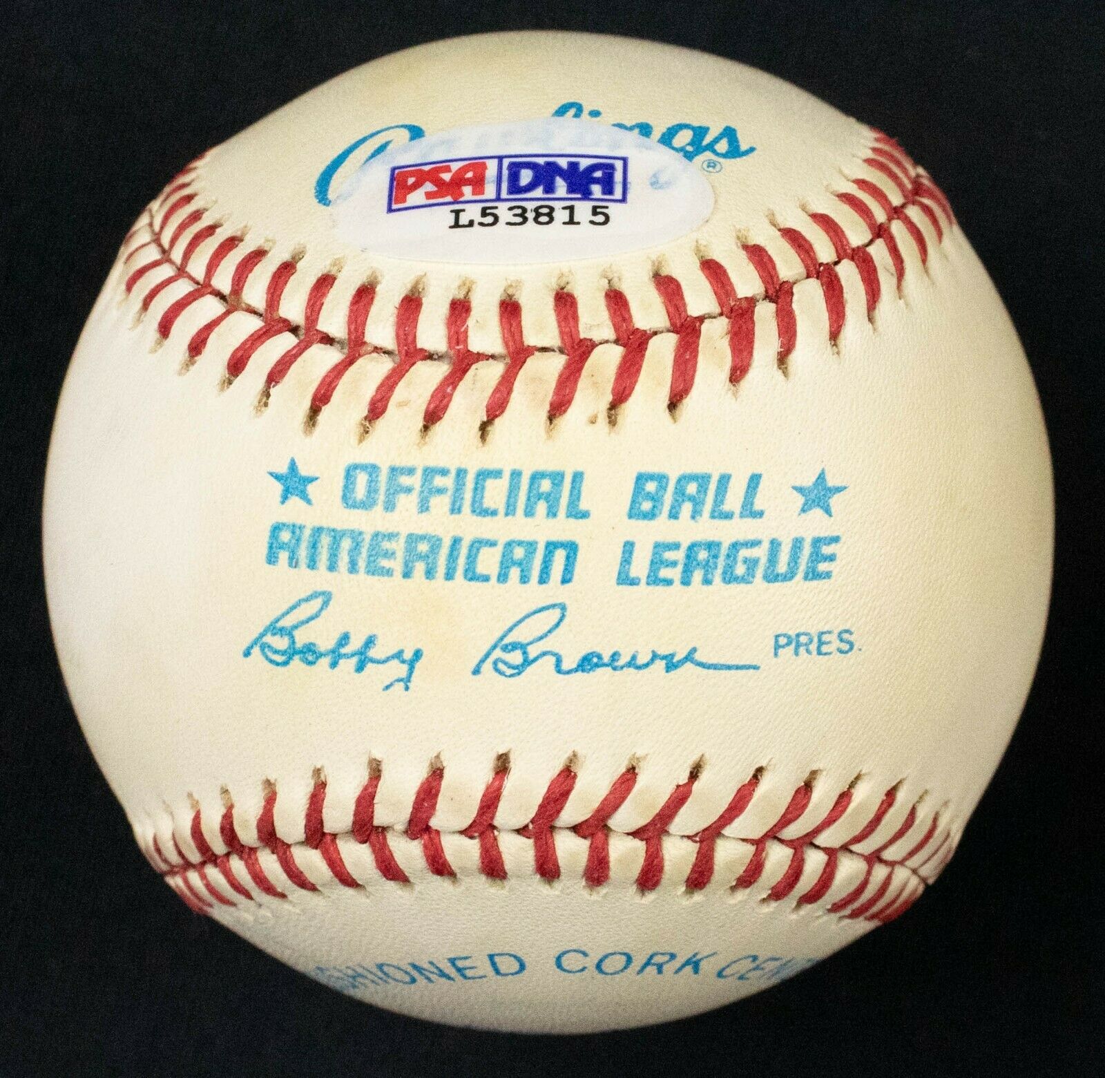 Ben Chapman Signed OAL Baseball New York Yankees D.1993  PSA COA