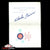Charlie Grimm Signed Chicago Cubs Christmas Card BAS Beckett Auto