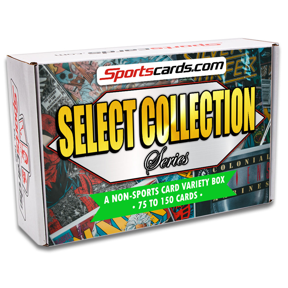 “Select Collection Series” Non-Sports Card Variety Box – 75 to 150 Cards!
