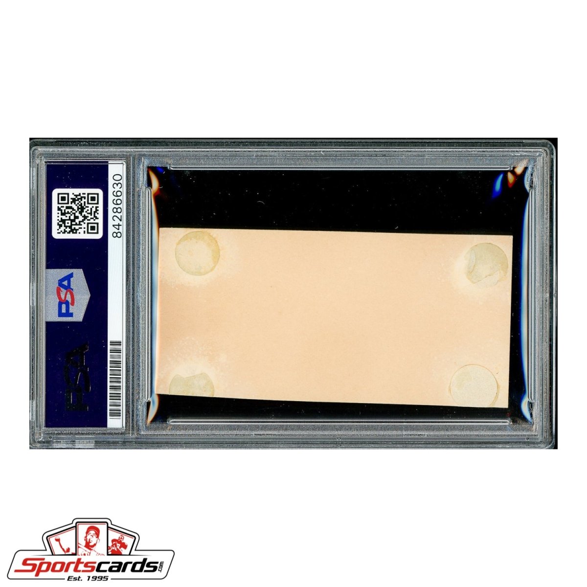 Civil War General Jeremiah McLain Rusk Signed Autographed Card - PSA/DNA