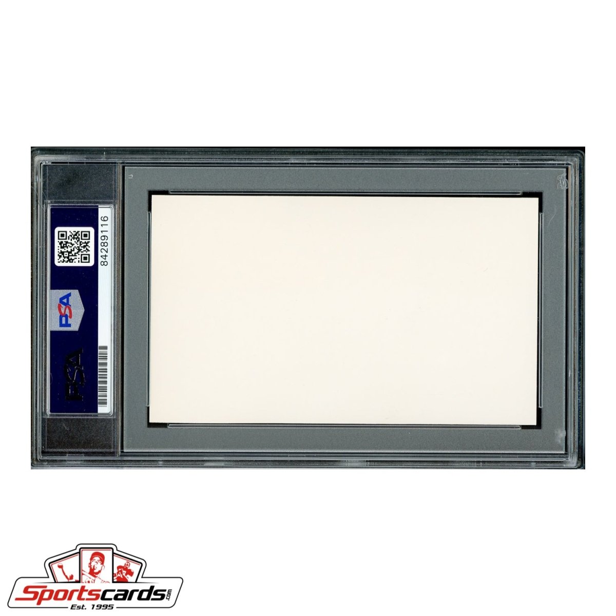 1961 Nobel Prize Winner Robert Hofstadter Signed Autographed 3x5 Index Card - PSA/DNA