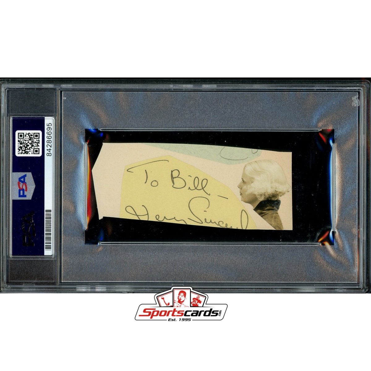 Maurice Costello (d.1950) Signed Cut Autograph PSA/DNA