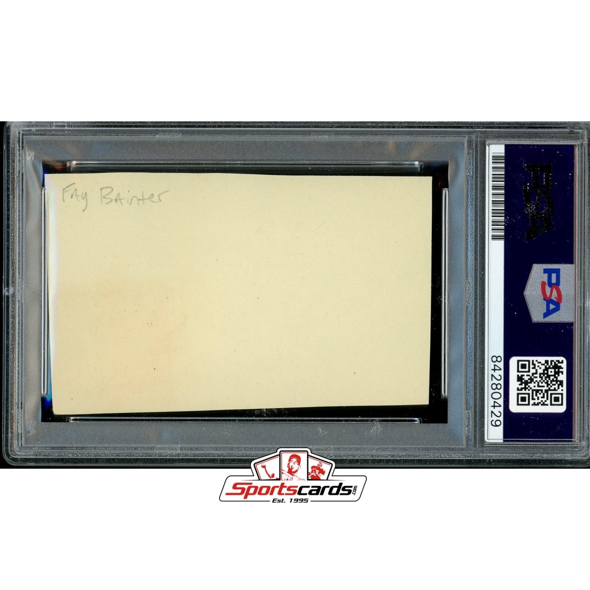 Actress Fay Bainter (d. 1968) Signed Cut Autograph PSA/DNA