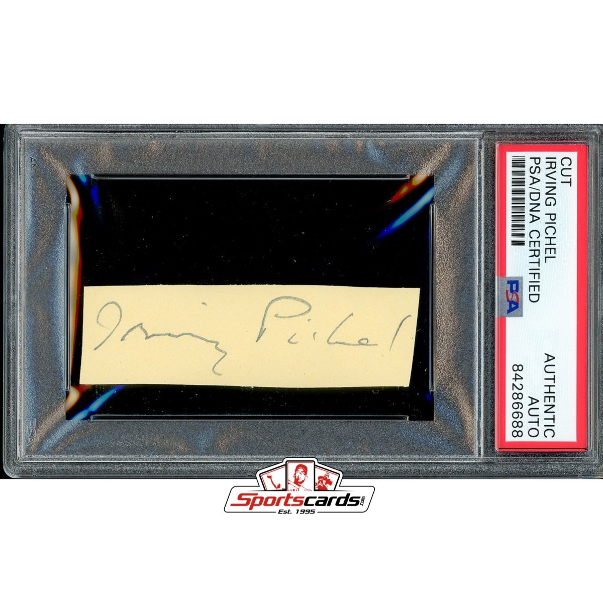 Irving Pichel (d.1954) Signed Cut Autograph PSA/DNA