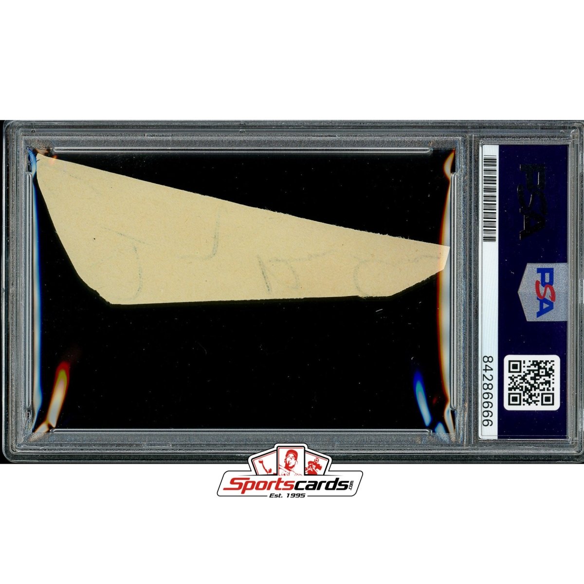 Irving Berlin Signed Cut Autograph PSA/DNA Legendary Composer & Songwriter