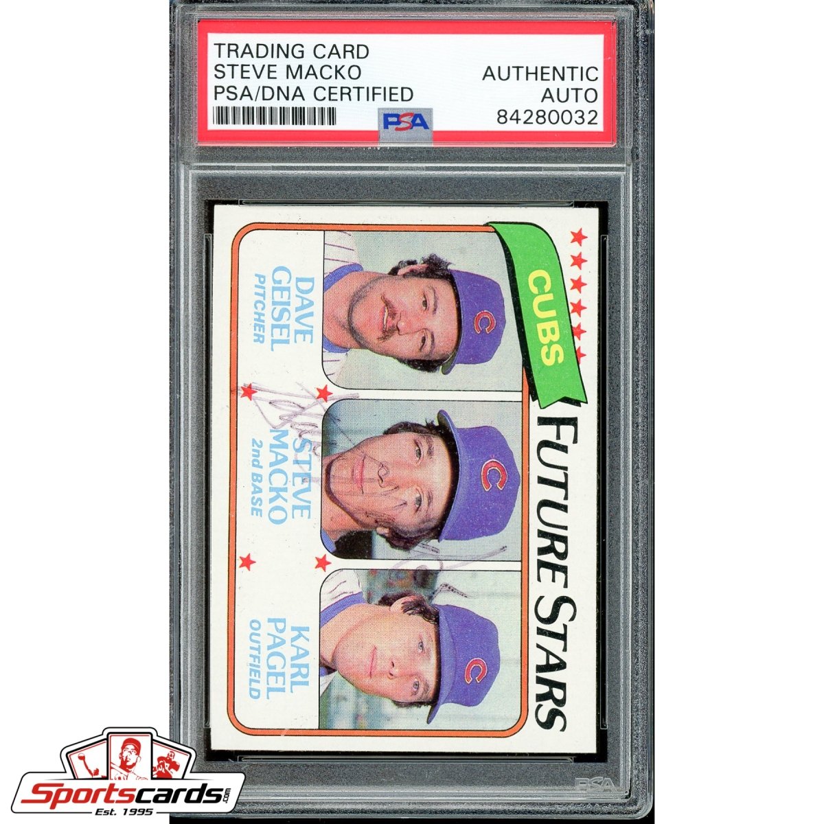 Steve Macko Signed Autographed Card PSA/DNA #676