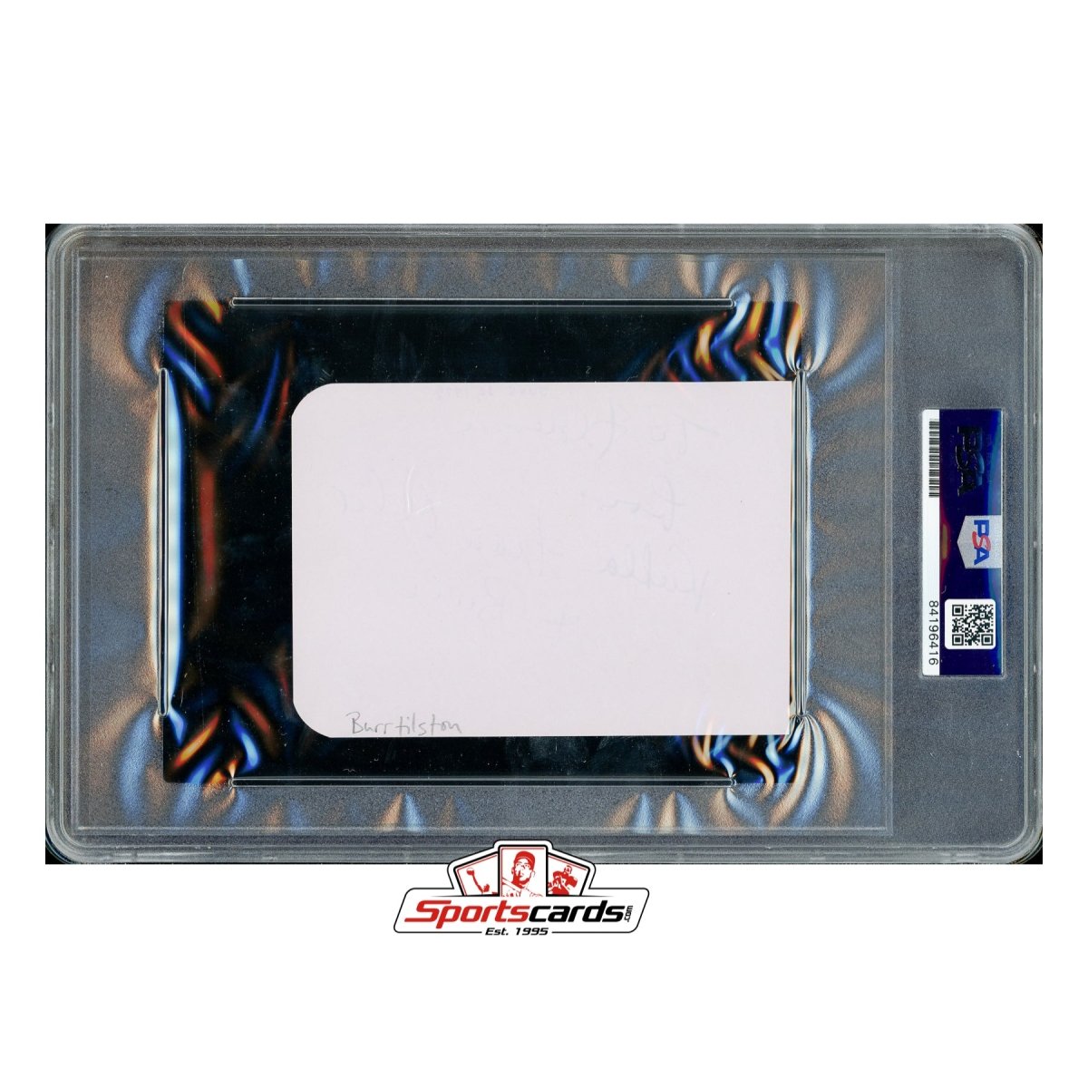 Burr Tillstrom Signed Auto Album Page PSA/DNA - Kukla, Fran and Ollie