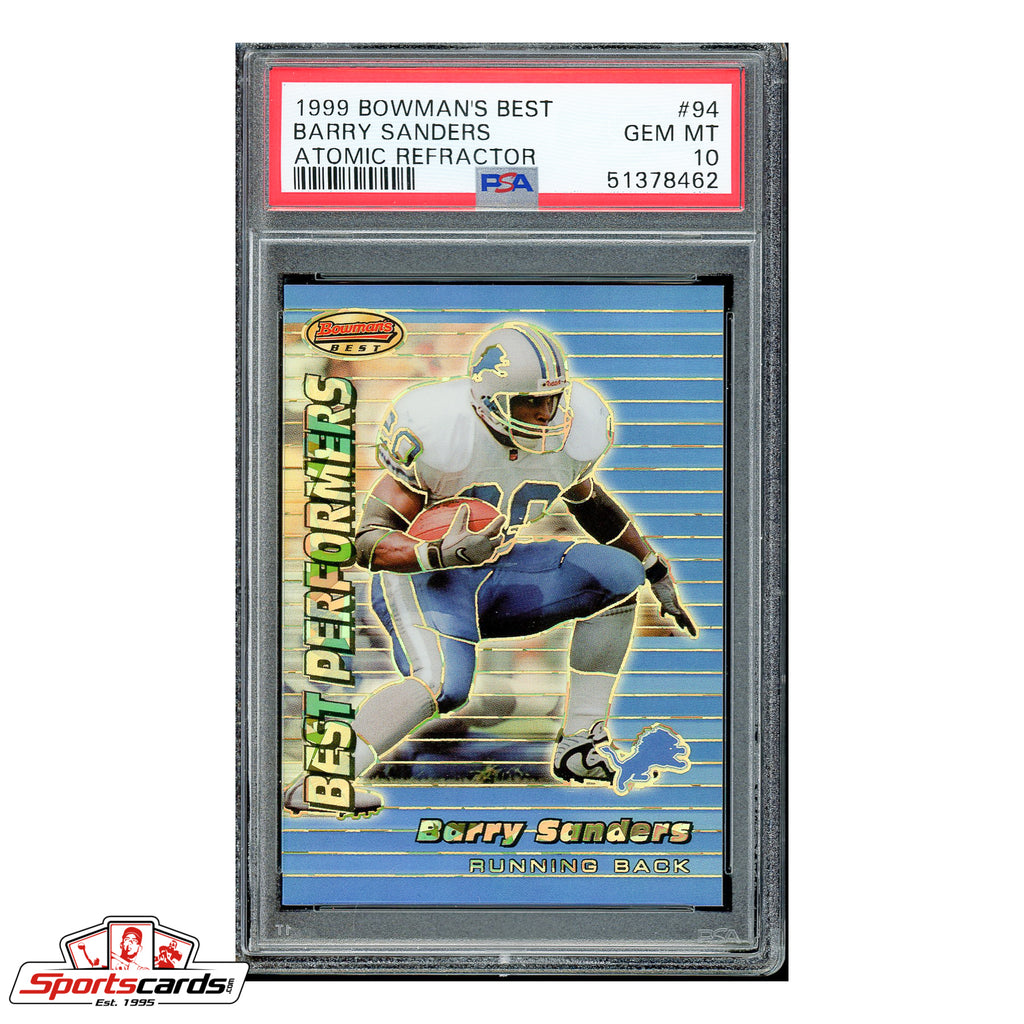 1999 Bowman's Best Best Performers #94 Barry Sanders Lions