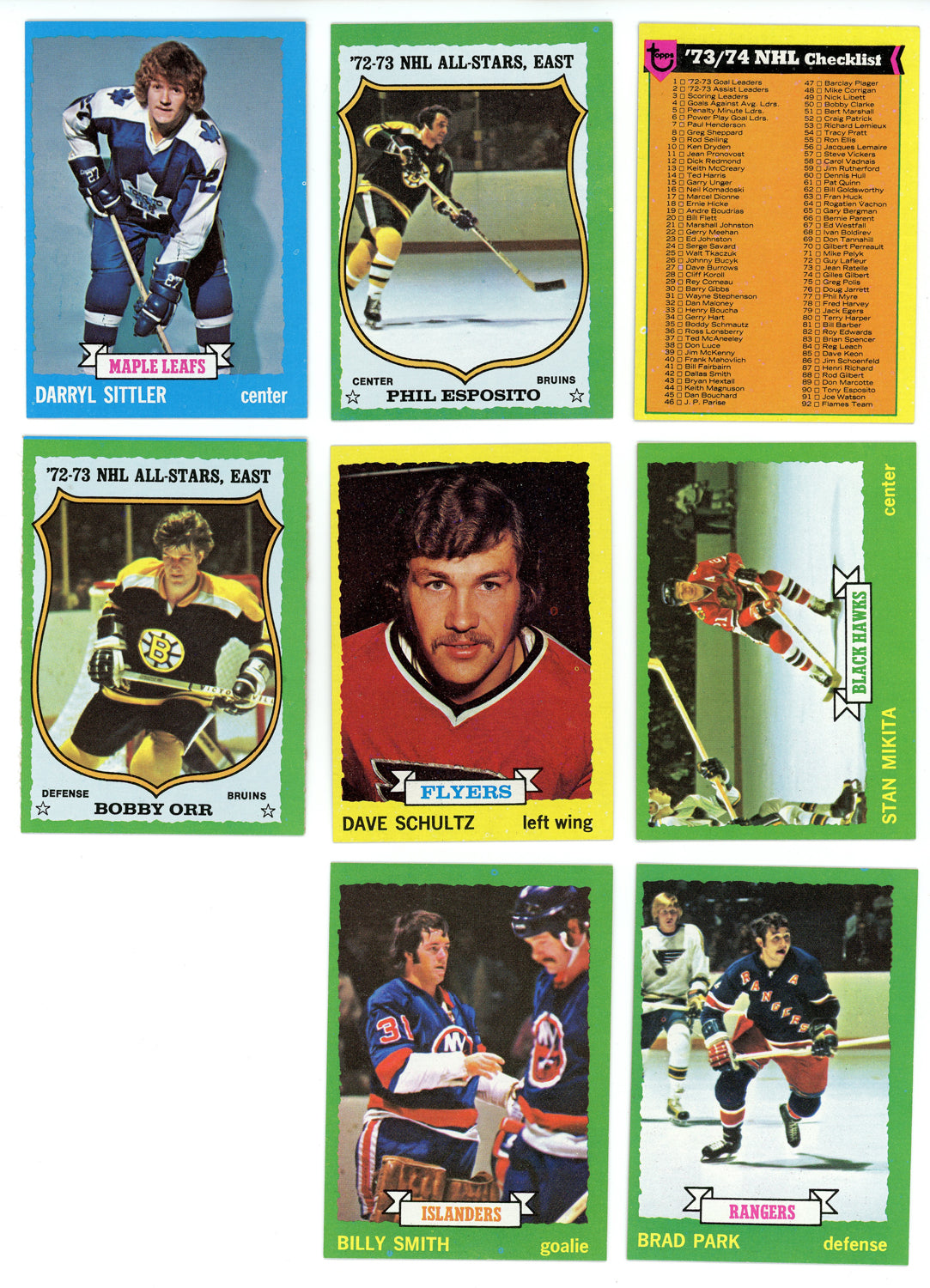 1977 Topps Regular (Hockey) Card# 55 Phil Esposito of the New York