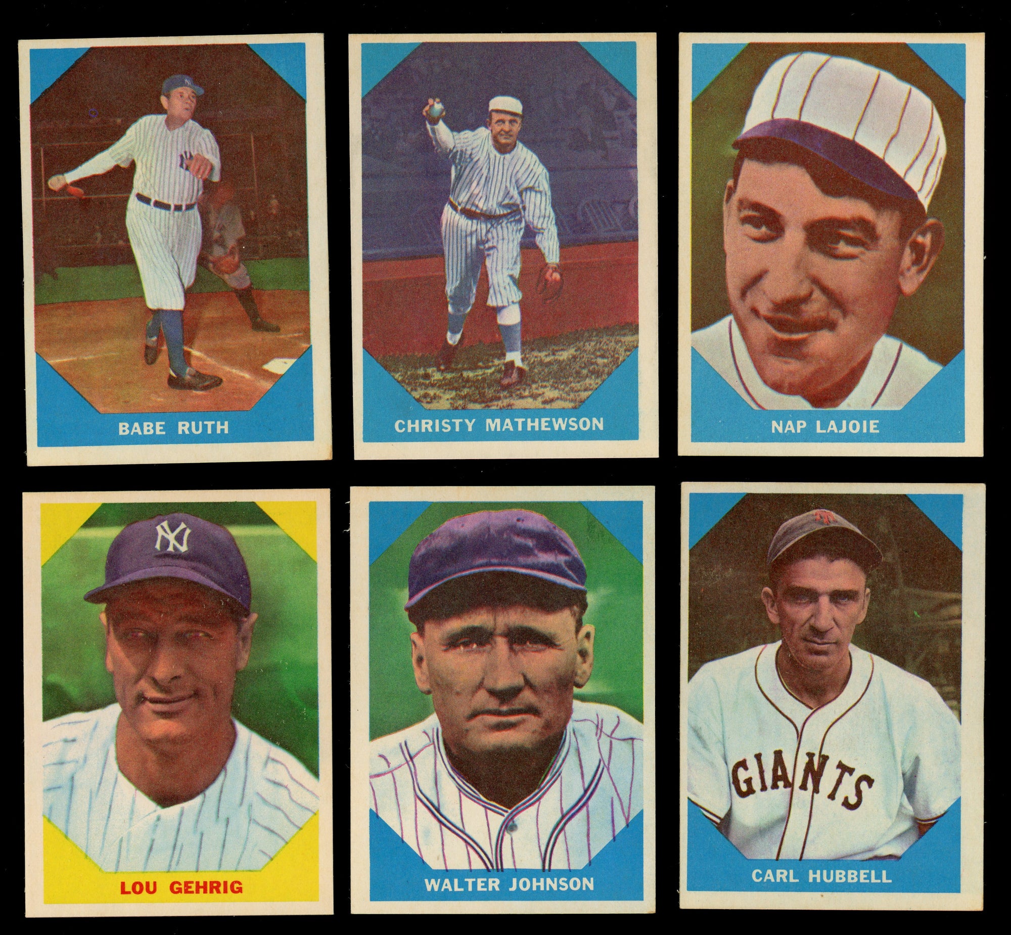 1960 FLEER BASEBALL GREATS COMPLETE SET BREAK - 5 CARDS PER BOX! 4