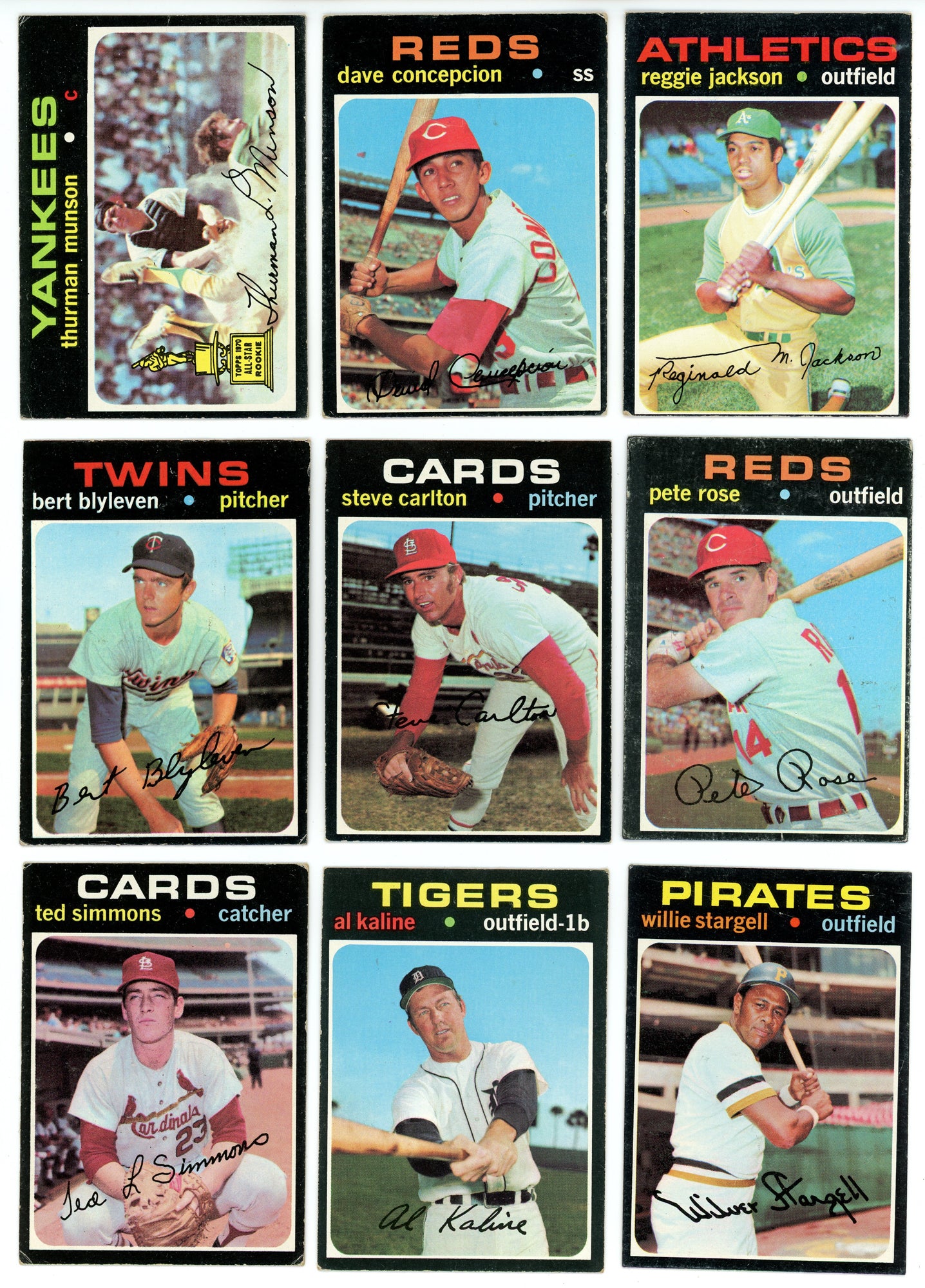 1971 TOPPS BASEBALL COMPLETE SET BREAK - 20 CARDS PER BOX! WITH 1 OR MORE HOFer AND 2 HIGH NUMBER CARDS!